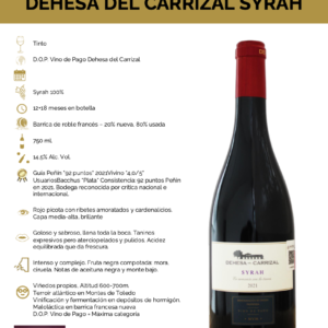 Dehesa Del Carrizal Syrah